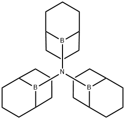 9,9',9''-Nitrilotri[9-borabicyclo[3.3.1]nonane] 结构式