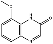 2(1H)-Quinoxalinone,  8-methoxy- 化学構造式