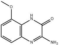 2(1H)-Quinoxalinone,3-amino-8-methoxy-(9CI) Structure