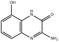 3-氨基-8-羟基喹喔啉-2(1H)-酮 结构式