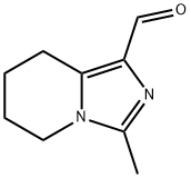 Imidazo[1,5-a]pyridine-1-carboxaldehyde, 5,6,7,8-tetrahydro-3-methyl- (9CI) Structure