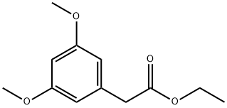 3,5-二甲氧基苯乙酸乙酯,65976-77-4,结构式