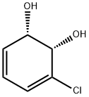 (1S-CIS)-3-CHLORO-3,5-CYCLOHEXADIENE-1,2-DIOL Struktur
