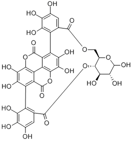 石榴皮鞣素, 65995-64-4, 结构式