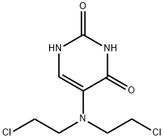5-(Bis(2-chlorethyl)amino)-2,4-(1H,3H)-pyrimidin-dion