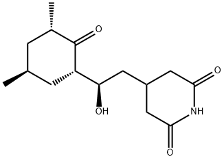 シクロヘキシミド 化学構造式