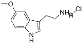 5-メトキシトリプタミン·塩酸塩 化学構造式