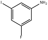 3-氟-5-碘苯胺, 660-49-1, 结构式