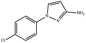 1-(4-氯苯基)-1氢-吡唑-3-胺 结构式