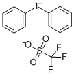 二苯基三氟甲磺酸碘 结构式