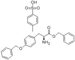 O-ベンジル-L-Tyr-OBzl 化学構造式