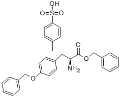 H-TYR(BZL)-OBZL P-TOSYLATE Structure