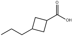 3-Propylcyclobutanecarboxylic acid Struktur
