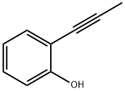 Phenol, 2-(1-propynyl)- (9CI) 结构式