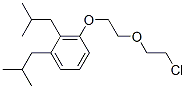[2-(2-chloroethoxy)ethoxy]bis(2-methylpropyl)benzene Structure