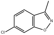 6-クロロ-3-メチル-1,2-ベンズオキサゾール 化学構造式