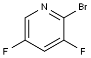 2-Bromo-3,5-difluoropyridine Struktur