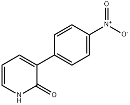 3-(4-硝基苯基)-1H-吡啶-2-酮, 660440-56-2, 结构式