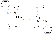 1,4-Butanediylbis[(trimethylsilylimino)diphenylphosphorane] Structure