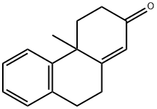 4a-Methyl-4,4a,9,10-tetrahydrophenanthrene-2(3H)-one Structure