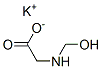 potassium N-(hydroxymethyl)glycinate 结构式