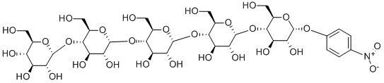 对硝基苯基麦芽五糖,66068-38-0,结构式