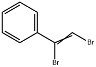 ((E)-1,2-DIBROMO-VINYL)-BENZENE Structure