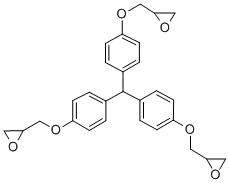 TRIPHENYLOLMETHANE TRIGLYCIDYL ETHER Structure