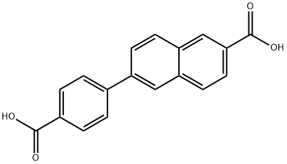 4-(6-(Methoxycarbonyl)naphthalen-2-yl)benzoic acid, 660825-19-4, 结构式