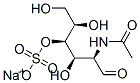 N-Acetyl-D-galactosamine-4-O-sulphatesodiumsalt Struktur