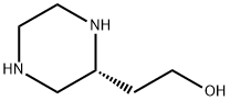 (2R)-2-哌嗪乙醇, 660862-46-4, 结构式