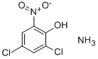 2,4-DICHLORO-6-NITROPHENOLAMMONIUM Structure
