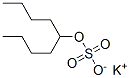 potassium nonan-5-sulfate Struktur