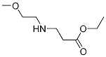 Ethyl 3-[(2-methoxyethyl)amino]propanoate Struktur