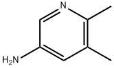 5,6-ジメチルピリジン-3-アミン 化学構造式