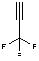 (トリフルオロメチル)アセチレン 化学構造式