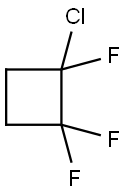 1-氯-1,2,2-三氟环丁烷, 661-71-2, 结构式