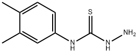 3-氨基-1-(3,4-二甲基苯基)硫脲, 6610-33-9, 结构式