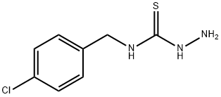 4-(4-CHLOROBENZYL)-3-THIOSEMICARBAZIDE Struktur