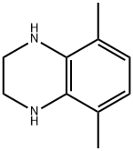 5,8-ジメチル-1,2,3,4-テトラヒドロキノキサリン 化学構造式