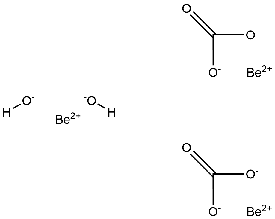 BERYLLIUMCARBONATE Structure