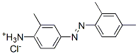 4-[(2,4-xylyl)azo]-o-toluidinium chloride,66104-53-8,结构式