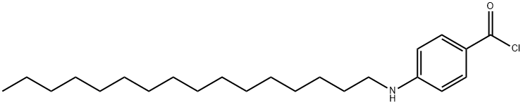 4-(hexadecylamino)benzoyl chloride 结构式