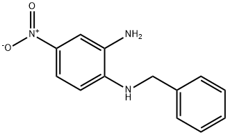 N1-BENZYL-4-NITRO-1,2-BENZENEDIAMINE Struktur