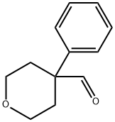 4-苯基四氢-2H-吡喃-4-草醛 结构式