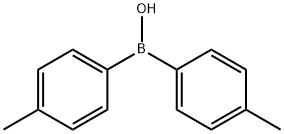 ヒドロキシジP-トリルボラン 化学構造式