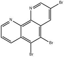 3,5,6-TRIBROMO-[1,10]PHENANTHROLINE Struktur