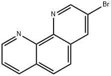 3-ブロモ-1,10-フェナントロリン 化学構造式