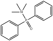 DIPHENYL(TRIMETHYLSILYL)PHOSPHINE OXIDE Struktur