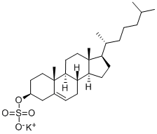 Cholesteryl sulfate potassium salt 化学構造式